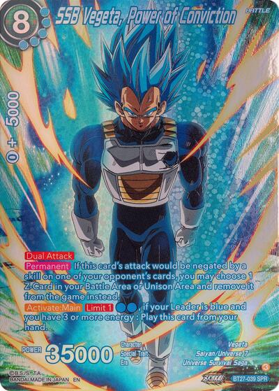 SSB Vegeta, Power of Conviction BT27-039