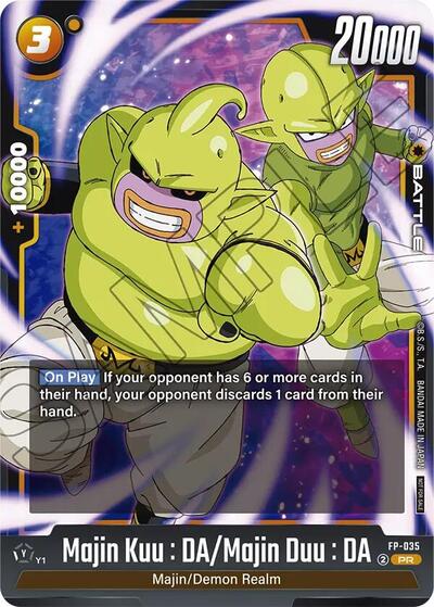Majin Kuu : DA/Majin Duu : DA (FP-035) [Fusion World] FP-035
