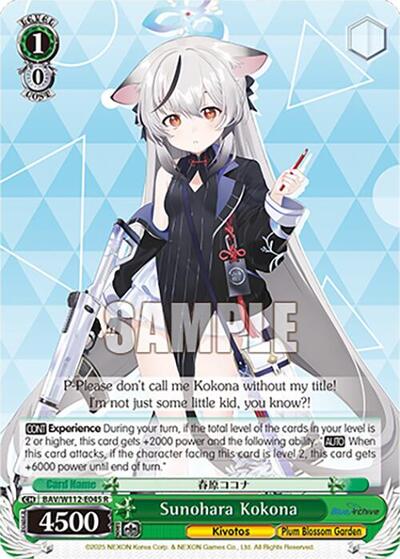 Sunohara Kokona BAV/W112-E045 R