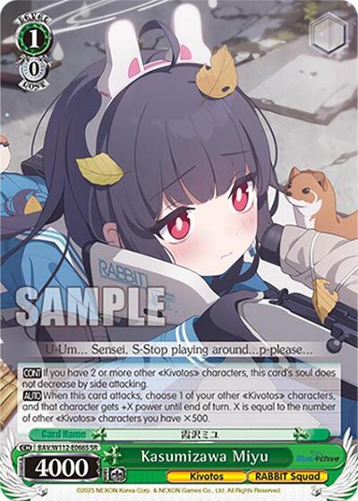 Kasumizawa Miyu BAV/W112-E066S SR