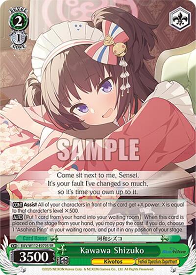 Kawawa Shizuko BAV/W112-E070S SR