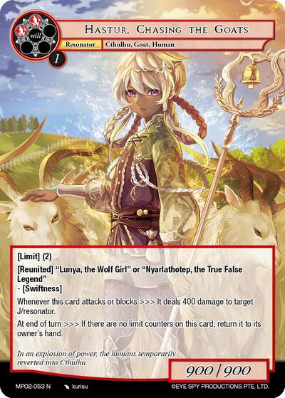 Hastur, Chasing the Goats MP02-053 N