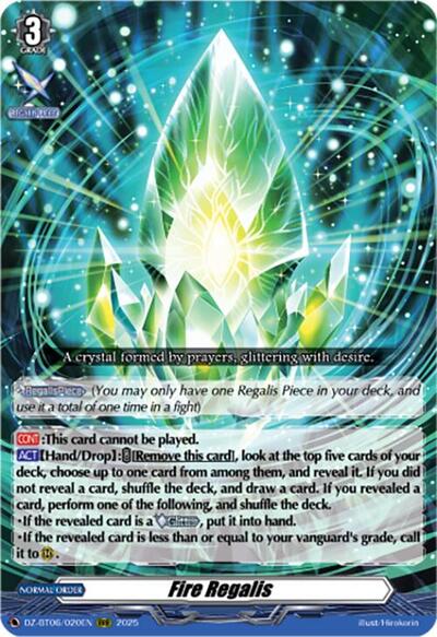 Fire Regalis [D-Format] DZ-BT06/020EN