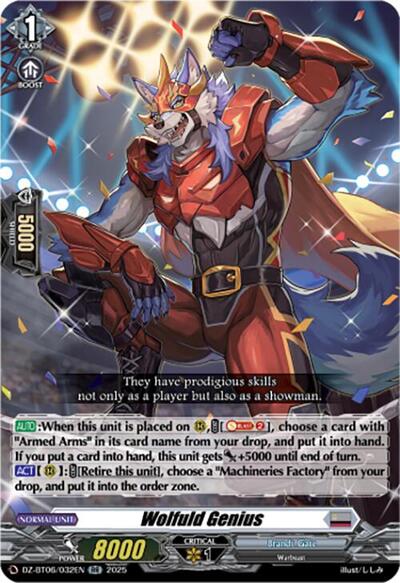 Wolfuld Genius [D-Format] DZ-BT06/032EN