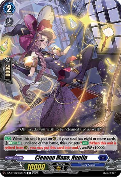 Cleanup Mage, Nuplip [D-Format] DZ-BT06/051EN