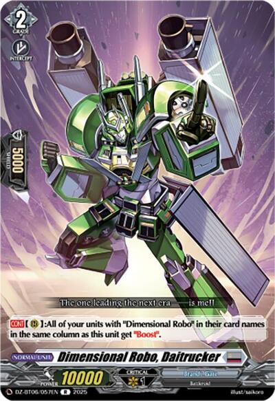 Dimensional Robo, Daitrucker [D-Format] DZ-BT06/057EN