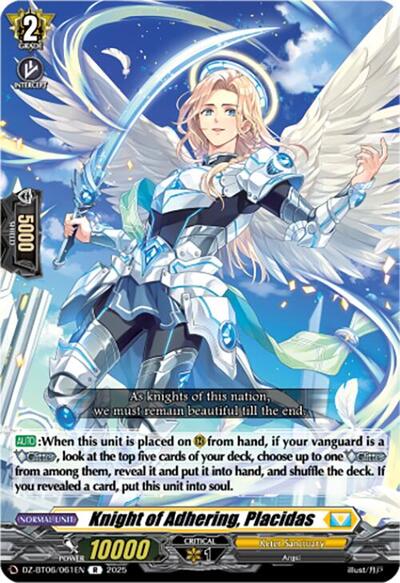 Knight of Adhering, Placidas [D-Format] DZ-BT06/061EN