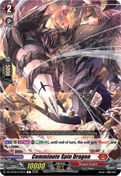 Comminute Spin Dragon [D-Format] DZ-BT06/072EN