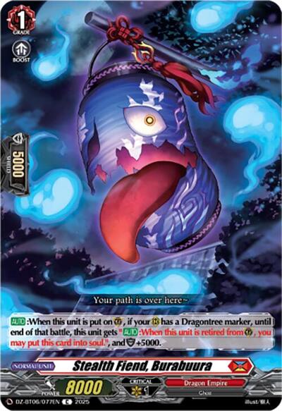 Stealth Fiend, Burabuura [D-Format] DZ-BT06/077EN
