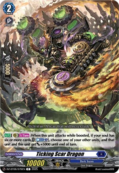 Ticking Scar Dragon [D-Format] DZ-BT06/079EN