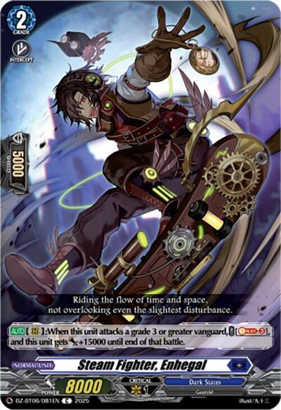 Steam Fighter, Enhegal [D-Format] DZ-BT06/081EN