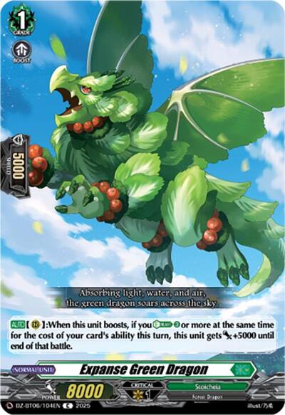 Expanse Green Dragon [D-Format] DZ-BT06/104EN