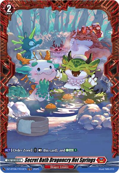 Secret Bath Dragoncry Hot Springs [D-Format] DZ-BT06/FR10EN