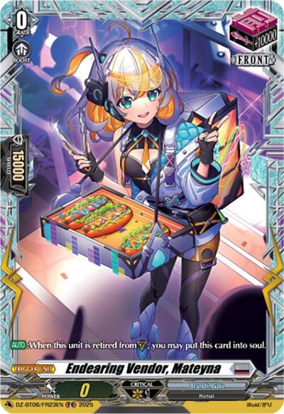 Endearing Vendor, Mateyna [D-Format] DZ-BT06/FR23EN
