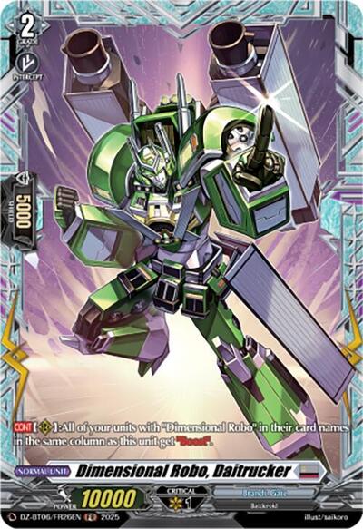 Dimensional Robo, Daitrucker [D-Format] DZ-BT06/FR26EN