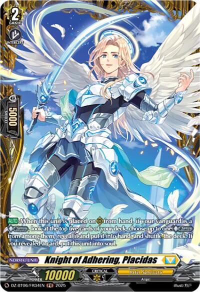 Knight of Adhering, Placidas [D-Format] DZ-BT06/FR34EN