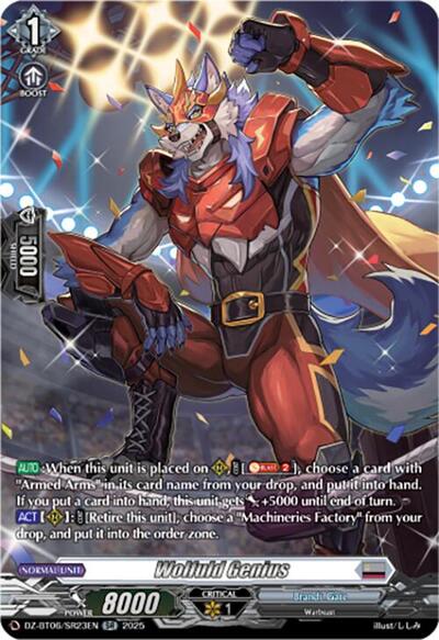 Wolfuld Genius [D-Format] DZ-BT06/SR23EN