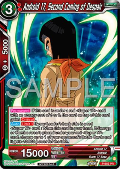 Android 17, Second Coming of Despair P-659