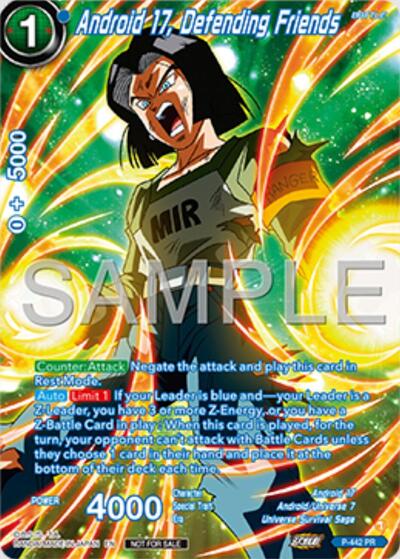 Android 17, Defending Friends