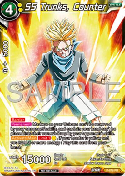SS Trunks, Counter