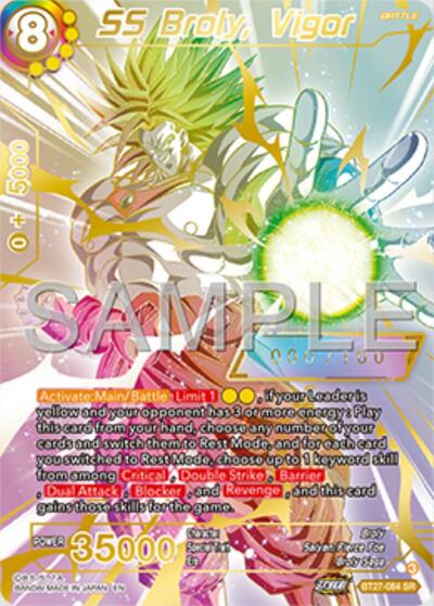 SS Broly, Vigor BT27-084
