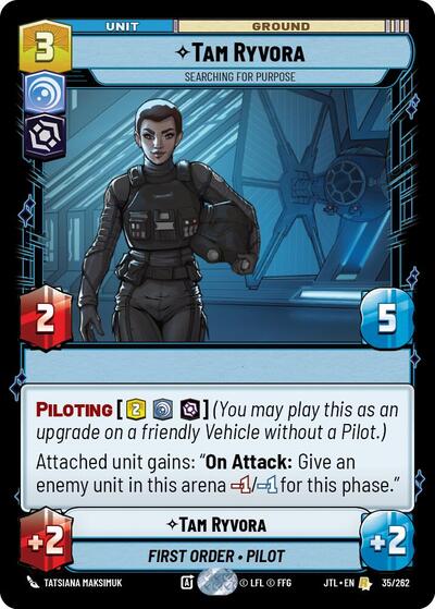 Tam Ryvora, Searching For Purpose