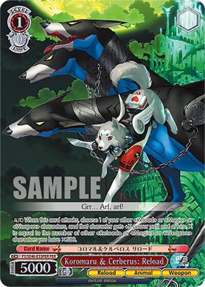 Koromaru & Cerberus: Reload P3/SE46-E33PERPER