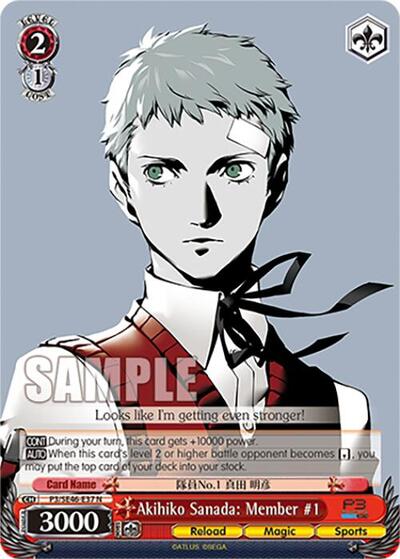 Akihiko Sanada: Member #1 P3/SE46-E37N