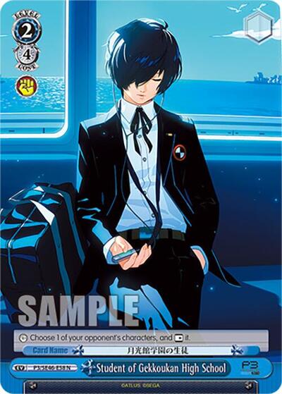 Student of Gekkoukan High School 