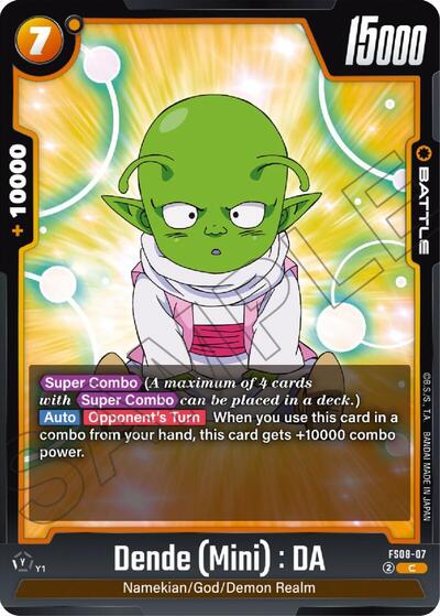 Dende (Mini) : DA (FS08-07) [Fusion World] FS08-07