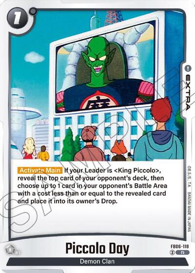 Piccolo Day (FB06-118) [Fusion World] FB06-118