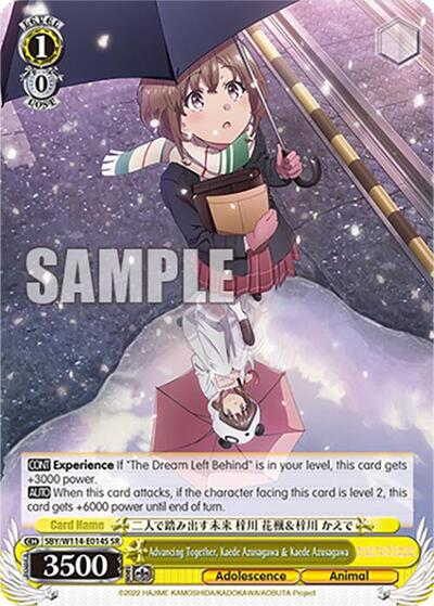 Advancing Together, Kaede Azusagawa & Kaede Azusagawa SBY/W114-E014S SR