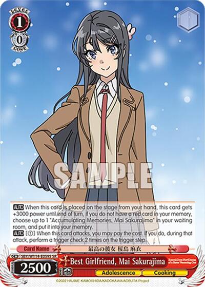 Best Girlfriend, Mai Sakurajima SBY/W114-E059S SR