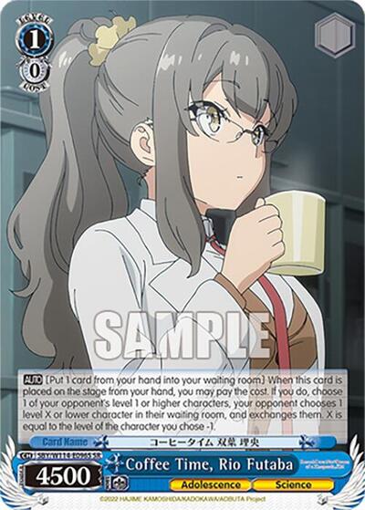 Coffee Time, Rio Futaba SBY/W114-E096S SR