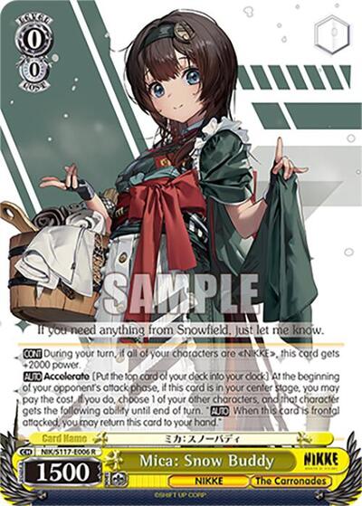 Mica: Snow Buddy — GODDESS OF VICTORY: NIKKE