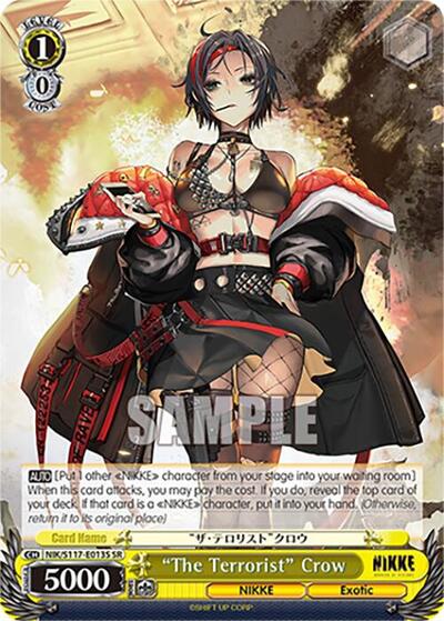 “The Terrorist” Crow NIK/S117-E013S SR — GODDESS OF VICTORY: NIKKE