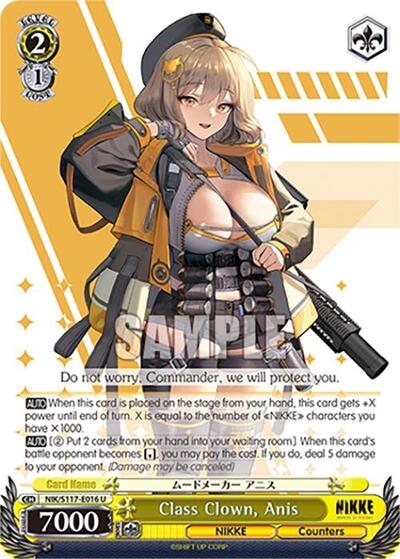 Class Clown, Anis NIK/S117-E016 U