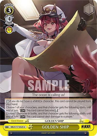 GOLDEN SHIP NIK/S117-E025 U