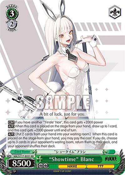 “Showtime” Blanc 