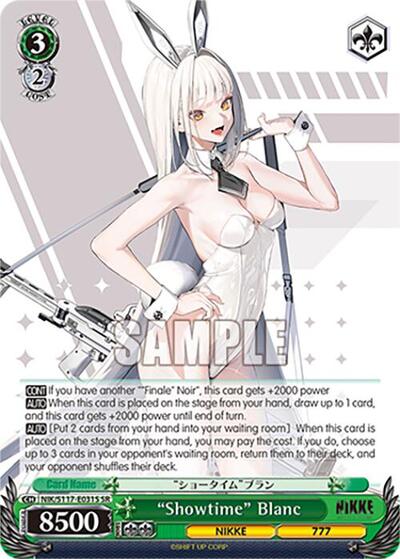 “Showtime” Blanc 