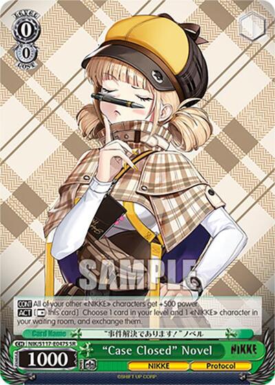 “Case Closed” Novel NIK/S117-E047S SR — GODDESS OF VICTORY: NIKKE