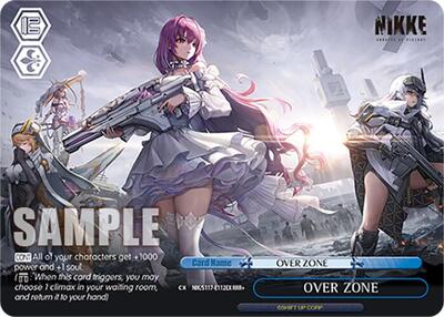 OVER ZONE NIK/S117-E112EX RRR+ — GODDESS OF VICTORY: NIKKE