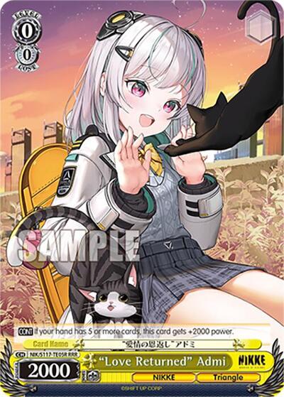“Love Returned” Admi NIK/S117-TE05R RRR