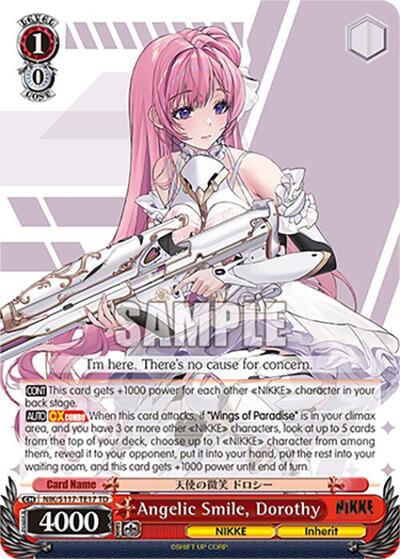 Angelic Smile, Dorothy NIK/S117-TE17 TD