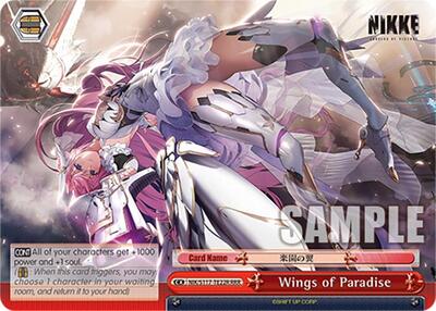 Wings of Paradise NIK/S117-TE22R RRR