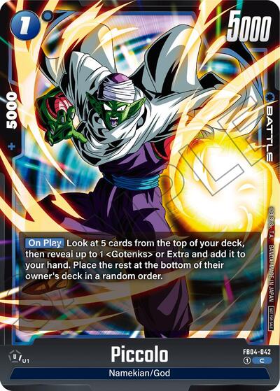 Piccolo (FP-009) [Fusion World] 