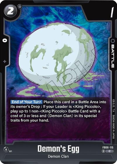 Demon's Egg (FB06-115) [Fusion World] FB06-115