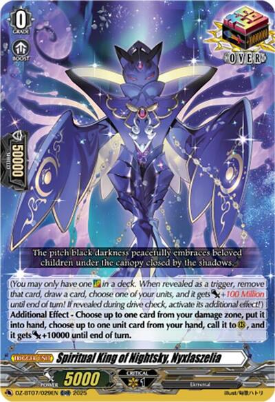 Spiritual King of Nightsky, Nyxlaszelia [D-Format] DZ-BT07/029EN