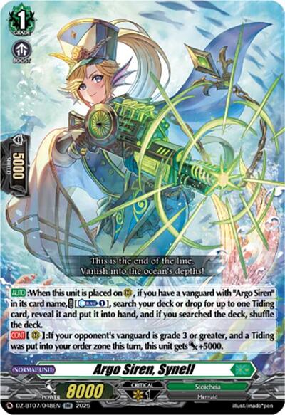 Argo Siren, Synell [D-Format] DZ-BT07/048EN