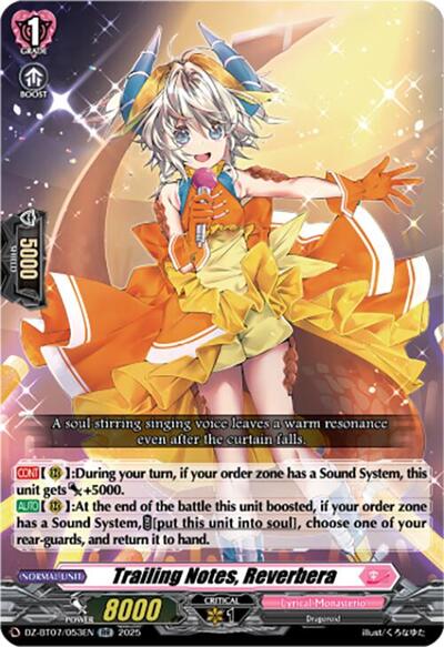 Trailing Notes, Reverbera [D-Format] DZ-BT07/053EN